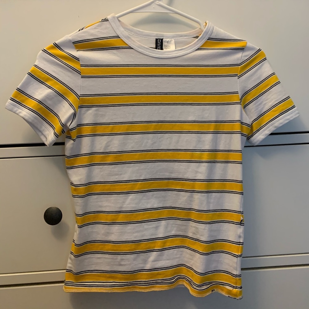 stripped t-shirt